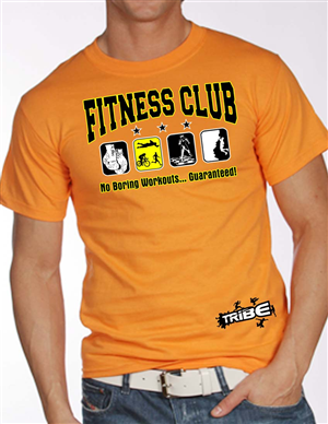 Tribe - Adventurous, Fun, Exciting, Social Fitness Club needs a T-Shirt with Attitude! | Design de T-shirt par NILDesigns