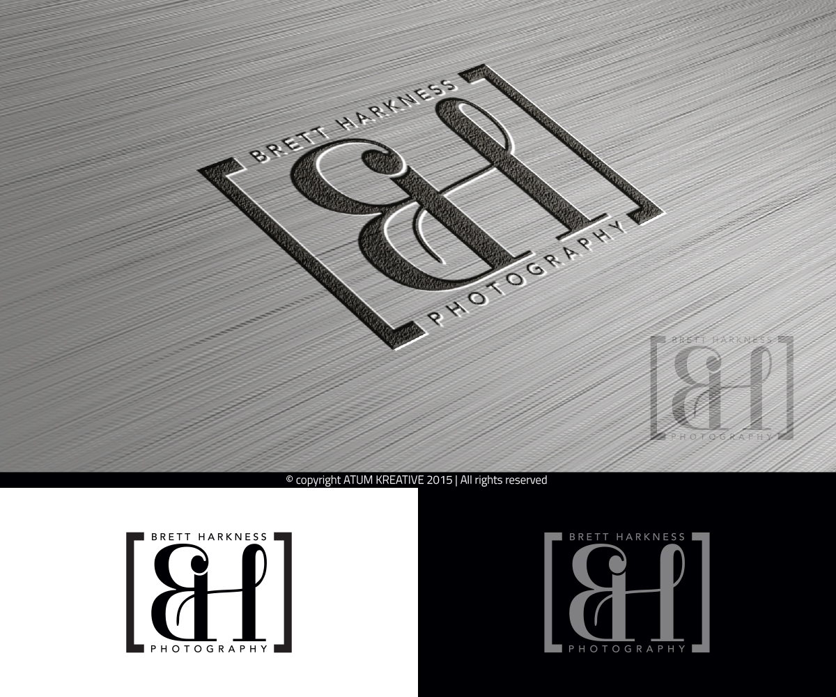 Diseño Gráfico por Atum Kreative™ para Brett Harkness Photography Ltd | Diseño #6447569