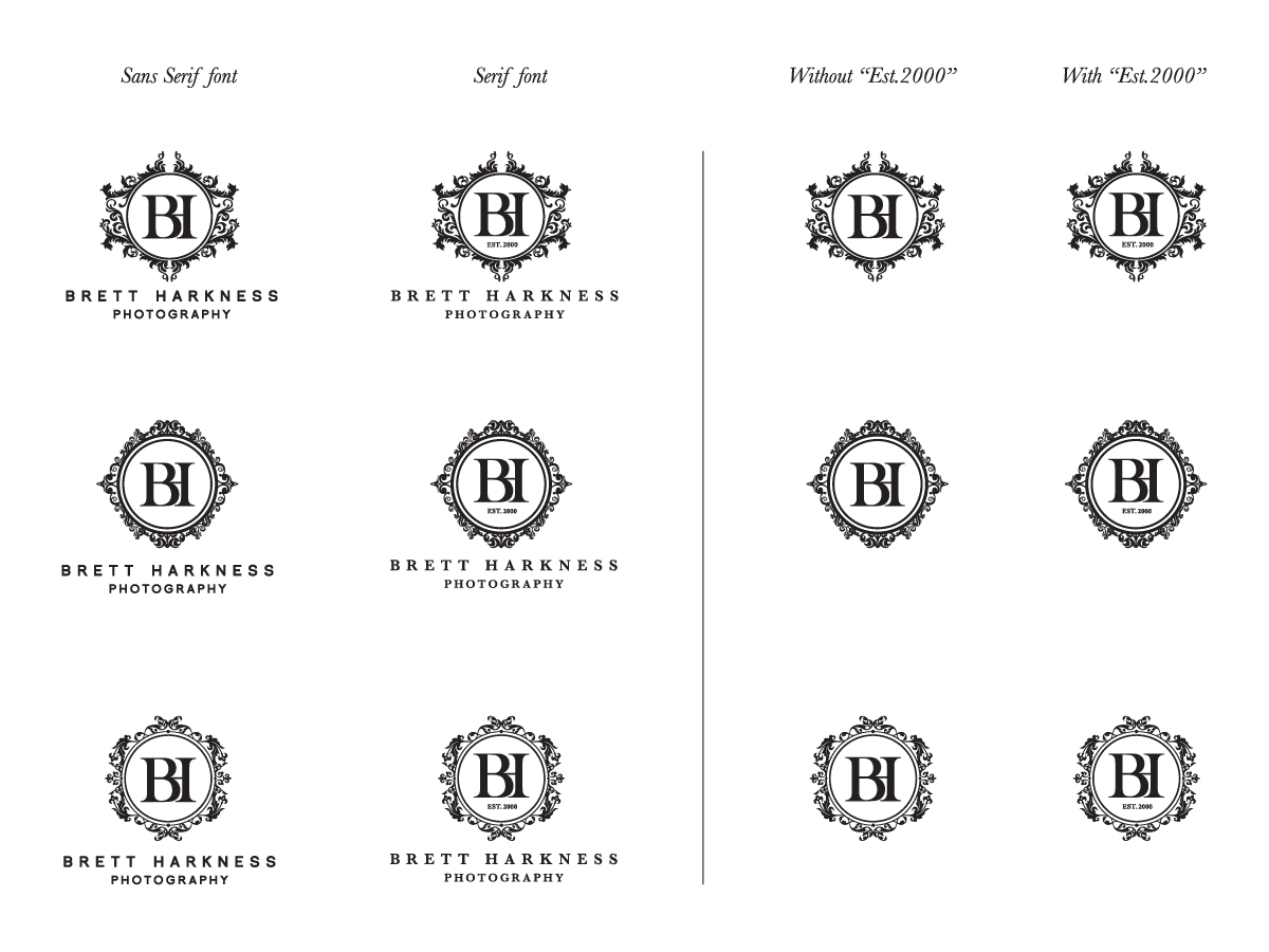 Diseño Gráfico por Markcue para Brett Harkness Photography Ltd | Diseño #6452930