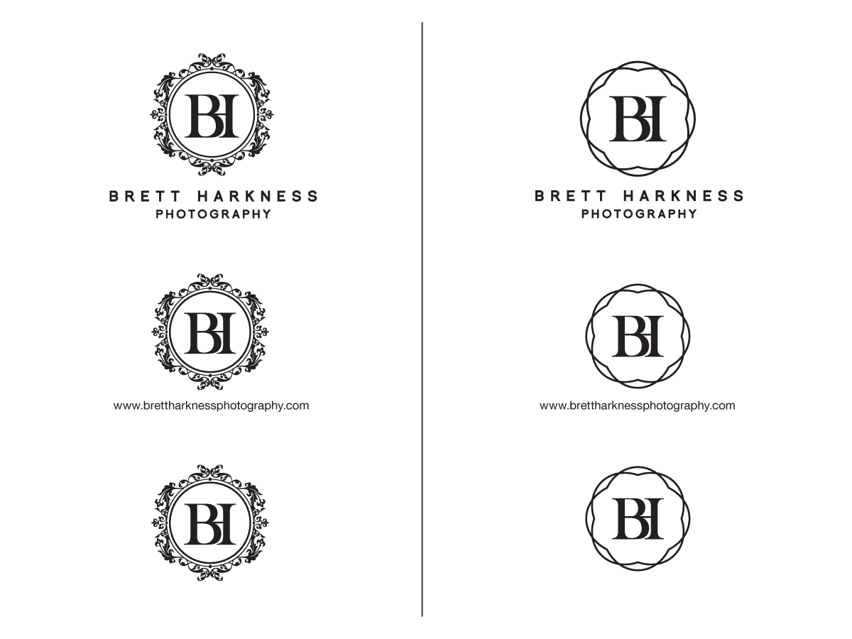 Graphic Design by Markcue for Brett Harkness Photography Ltd | Design #6452968