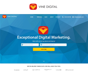 Vine Digital | Logo Design by mrSergio