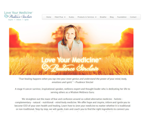 Banner Ad Design by jeffdefy for LoveYourMedicine - prudencesinclair.com | Design: #6399677