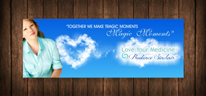 Banner Ad Design by cb1318 for LoveYourMedicine - prudencesinclair.com | Design: #6435157