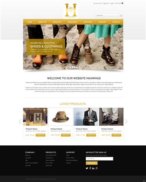 Web Design by pb for this project | Design: #6411341