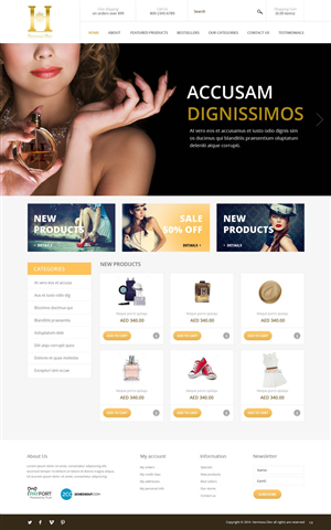 Web Design by pb for this project | Design: #6421542