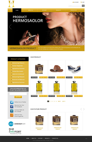 Web Design by pb for this project | Design: #6421563