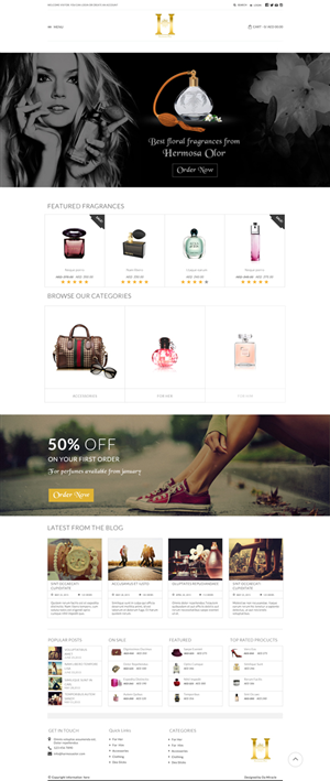 Marketplace | Web Design par Da Miracle