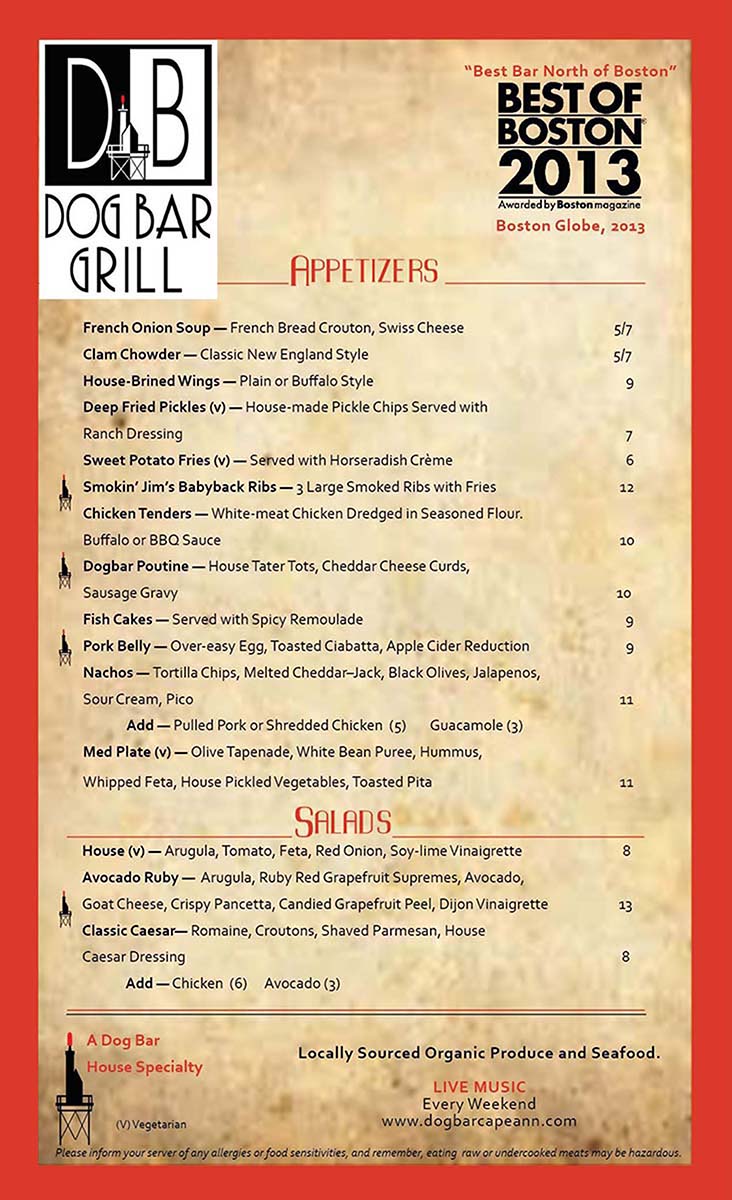 Design de Menu par HollyBird pour dog bar grill | Design #6476297