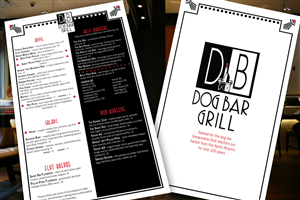 Diseño de Menú por iD_intelligentDesign para dog bar grill | Diseño: #6440551