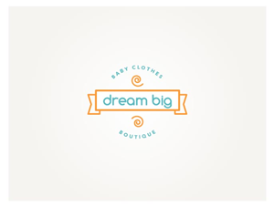 Diseño de Logo por wonderland para Dream Big Baby Boutique | Diseño: #6438661