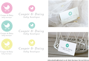 Logo Design by rebeccadesigns for Dream Big Baby Boutique | Design: #6499164