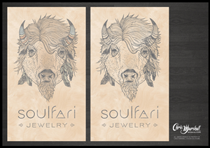 Logo-Design von Chris Marshall für Soulfari Jewelry | Design: #1701594