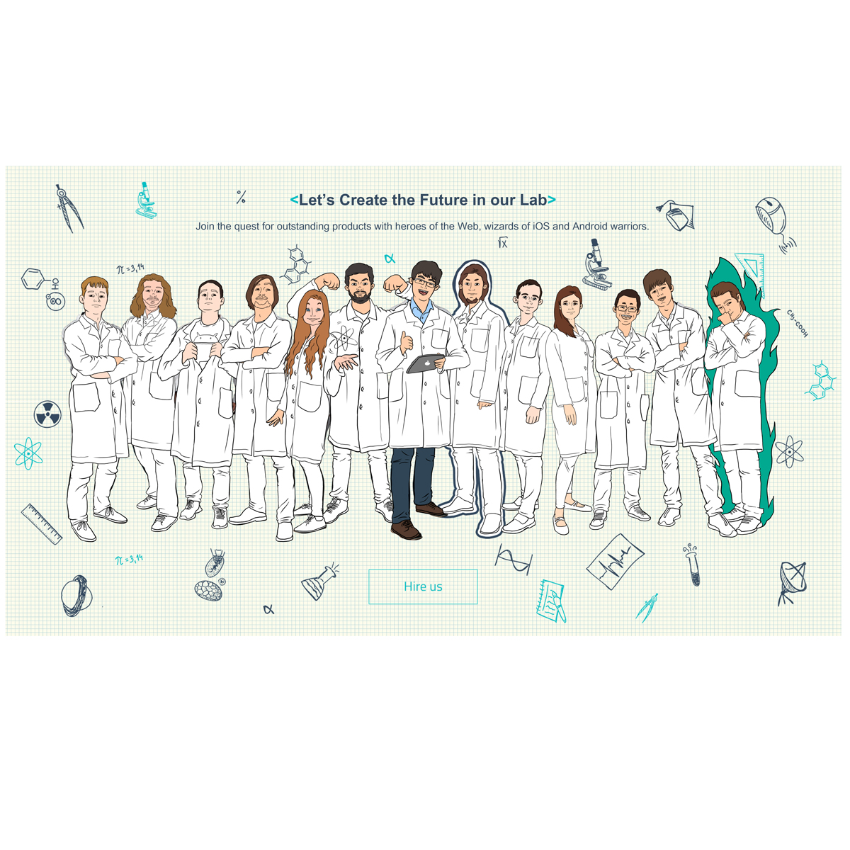 Illustration Design by Camilladoodles for vacuumapps s.r.o. | Design #6482883