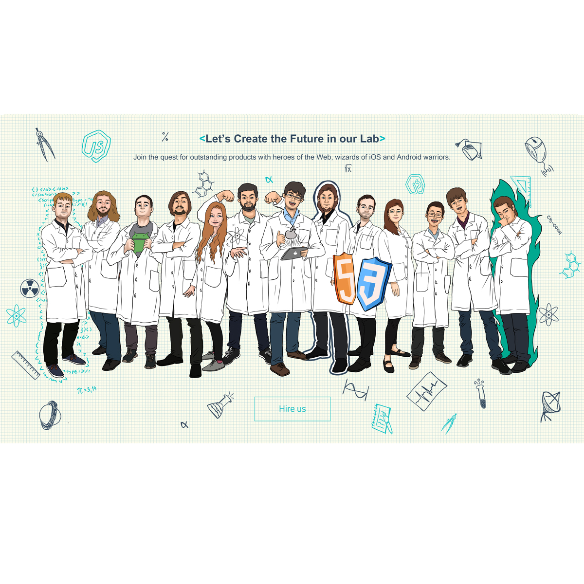 Illustration Design by Camilladoodles for vacuumapps s.r.o. | Design #6528373