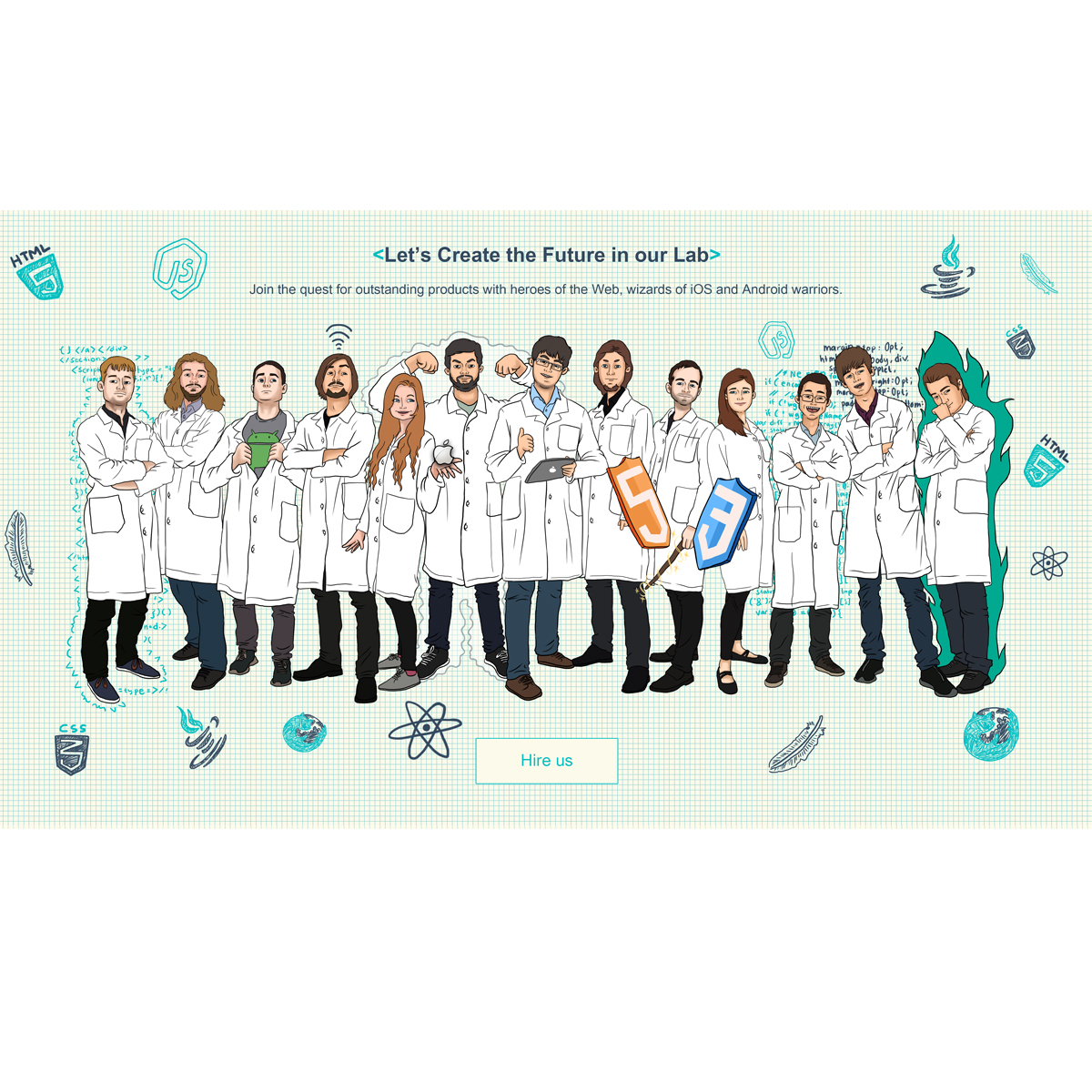 Illustration-Design von Camilladoodles für vacuumapps s.r.o. | Design #6532946