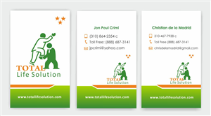 Business Card Design by IneseRo for Total Life Solution | Design: #6482136