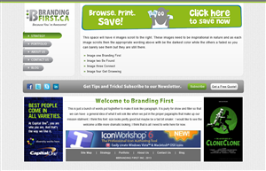 Web Design by webxvision for Branding First Inc. | Design #1722686