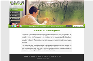 Web Design by webxvision for Branding First Inc. | Design: #1727836