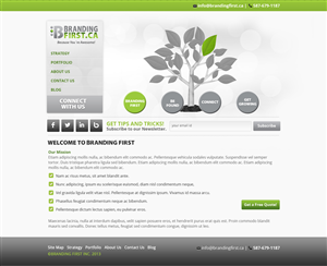 Web Design by James for Branding First Inc. | Design: #1693099