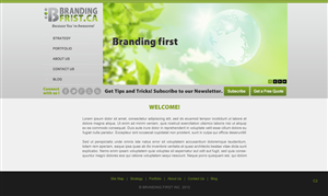Web Design by pb for Branding First Inc. | Design: #1691245