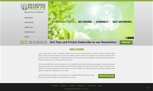 Web Design by pb for Branding First Inc. | Design: #1693140