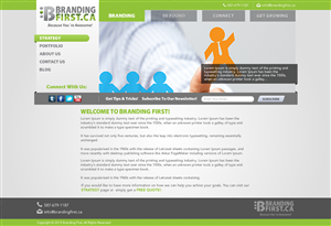 Web Design by TechWise for Branding First Inc. | Design: #1724851
