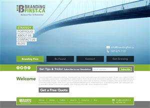 Web Design by TechWise for Branding First Inc. | Design: #1729464