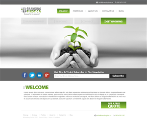 Web Design by TechWise for Branding First Inc. | Design: #1748753