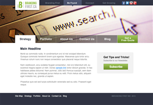 Web Design by jeremy for Branding First Inc. | Design: #1687081