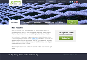 Web Design by jeremy for Branding First Inc. | Design: #1687082