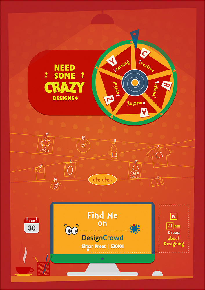Graphic Design by Simar Preet for DesignCrowd LLC | Design #6575085