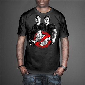 Mashup Ghostbuster Logo with Sam and Dean of Supernatural