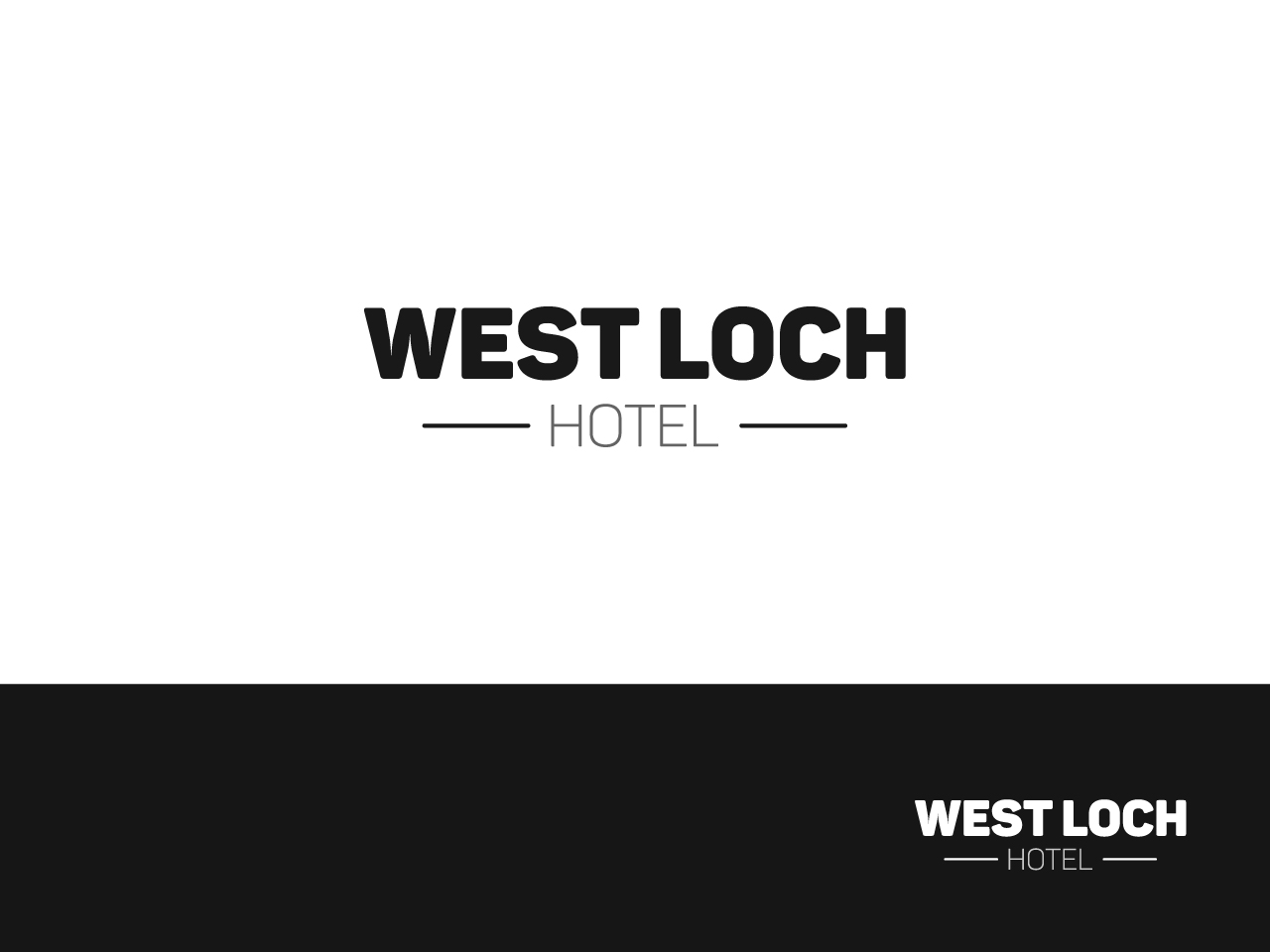 Logo Design by GZ Designs for West Loch Hotel | Design #6408760