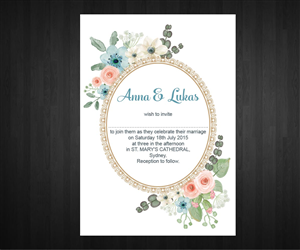 Invitation Design by Anna  for this project | Design: #6515509