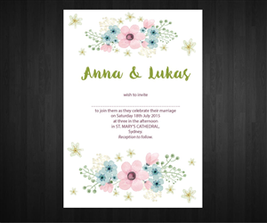Diseño de Invitación por Anna  para este proyecto | Diseño #6515511