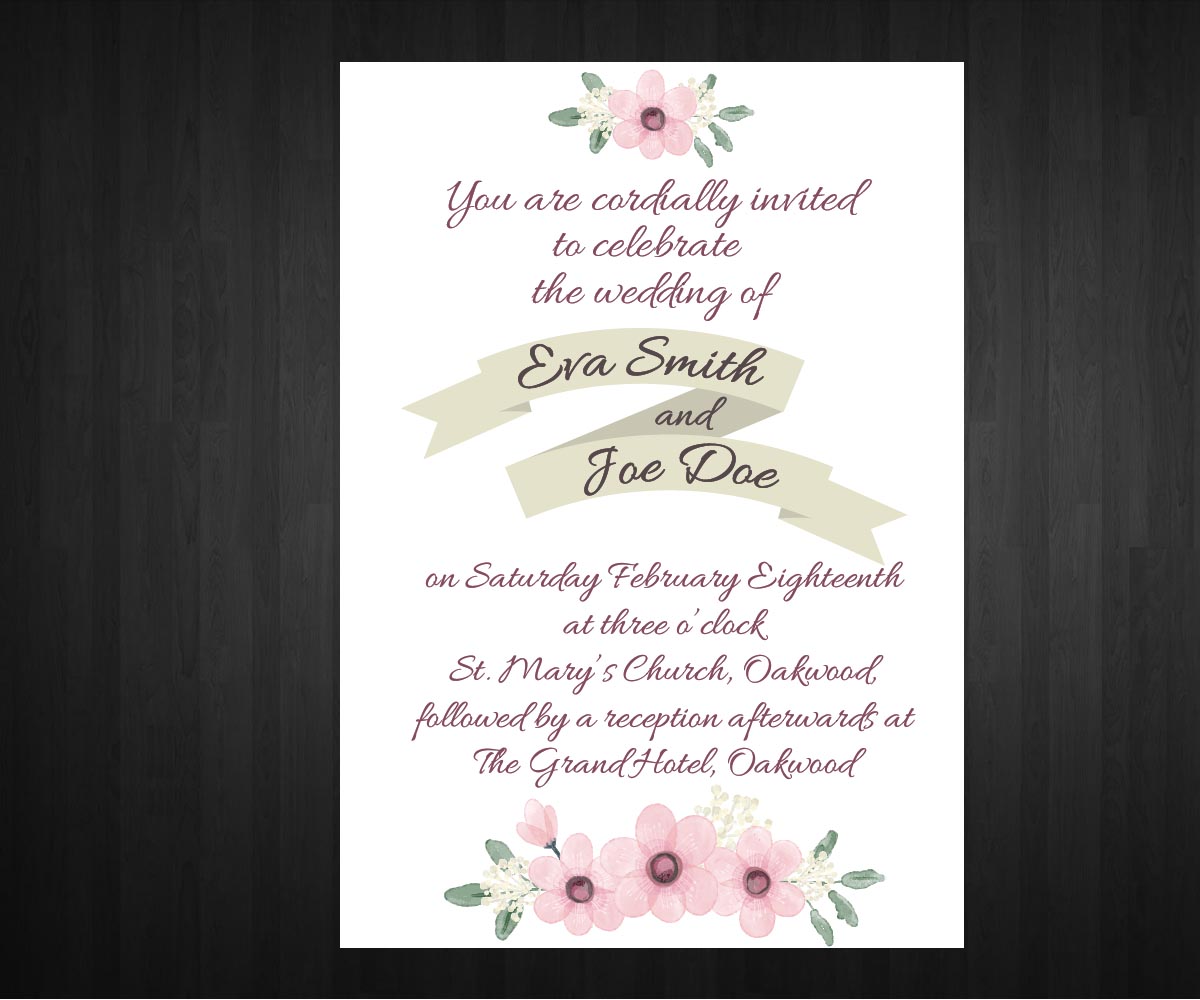 Invitation Design by Anna  for this project | Design #6516229