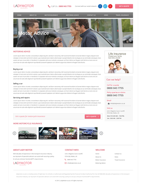 Web Design by fueldesignyard for this project | Design: #6419681