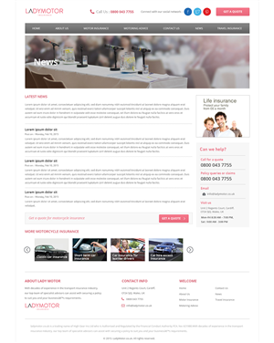 Web Design by fueldesignyard for this project | Design: #6419685