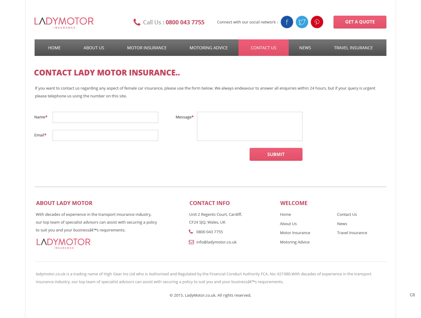 Web Design by pb for this project | Design #6416424