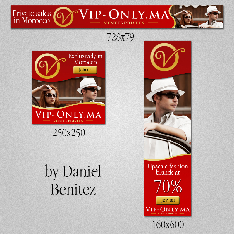 Banner Ad Design by Daniel Benitez for this project | Design #344555