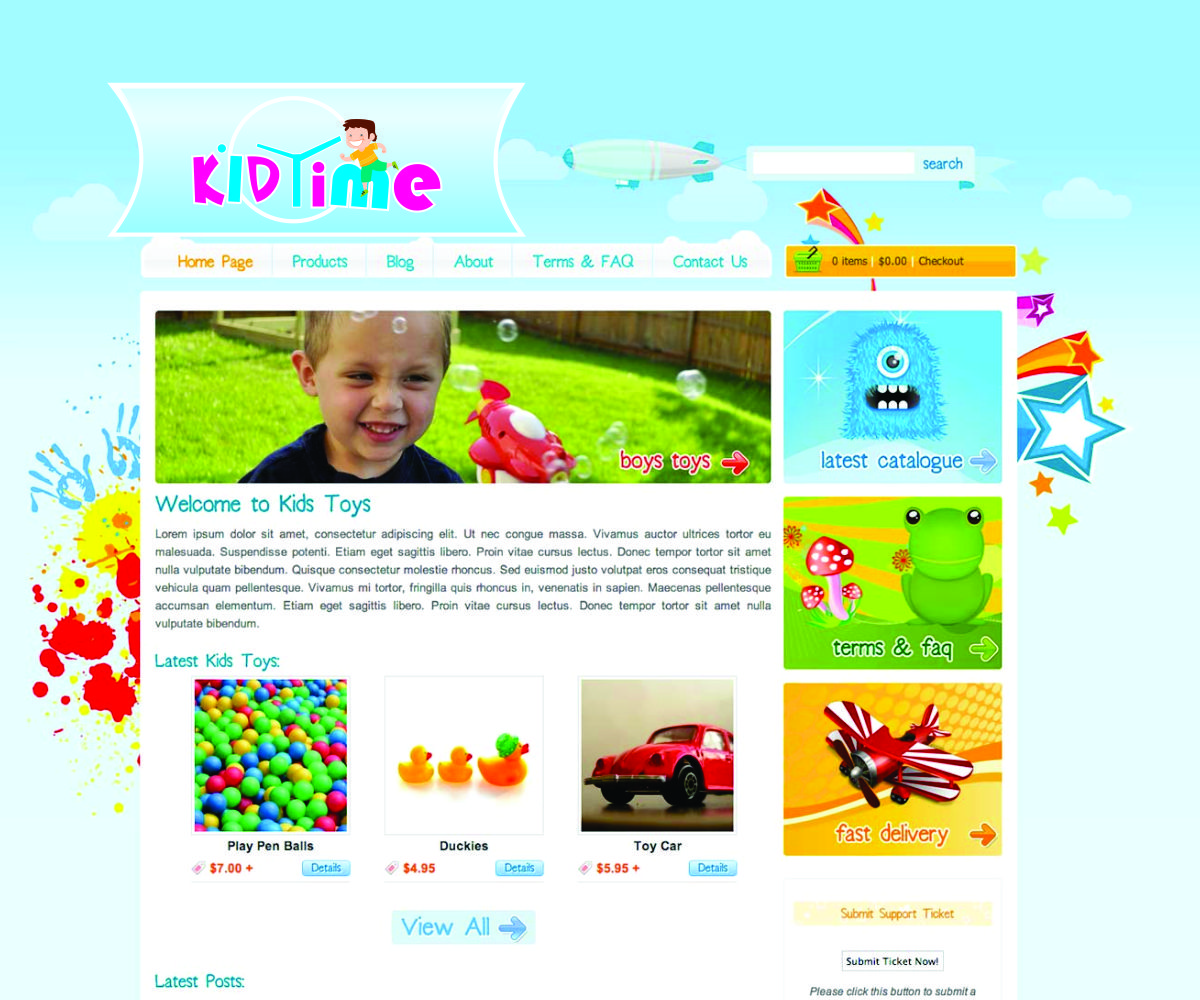 Logo Design by Mohits27 for Kid Time | Design #6448872