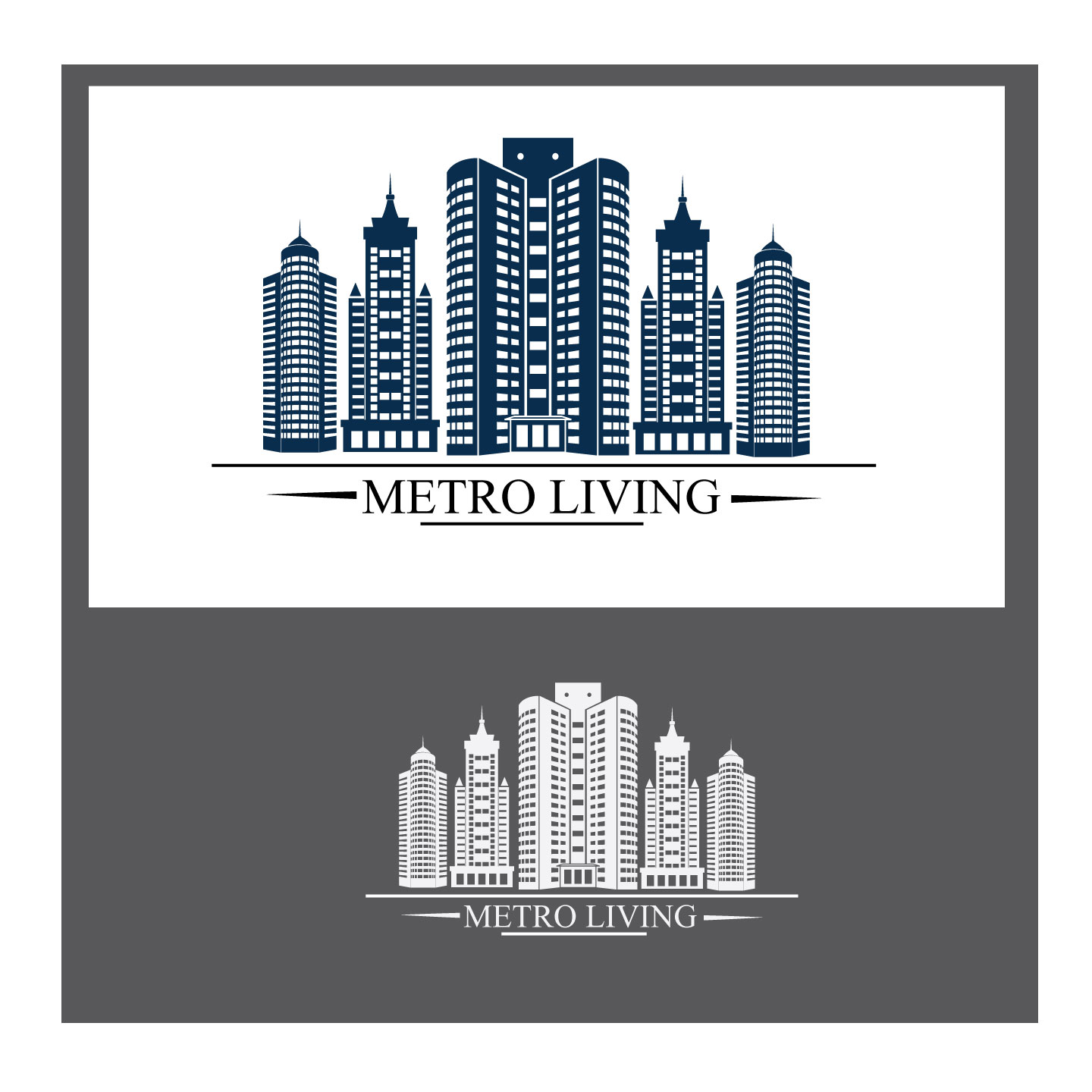 Logo Design by kentz for METRO LIVING | Design #1365391