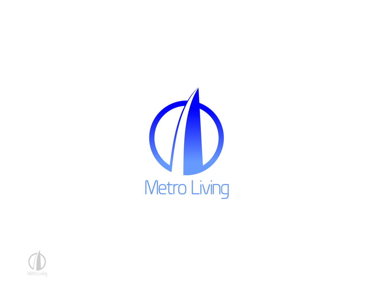 Logo Design by Ritesh Singh for METRO LIVING | Design #343531