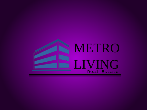 Diseño de Logo por Yassine para METRO LIVING | Diseño #387674