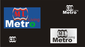 Diseño de Logo por Omah para METRO LIVING | Diseño: #1301264