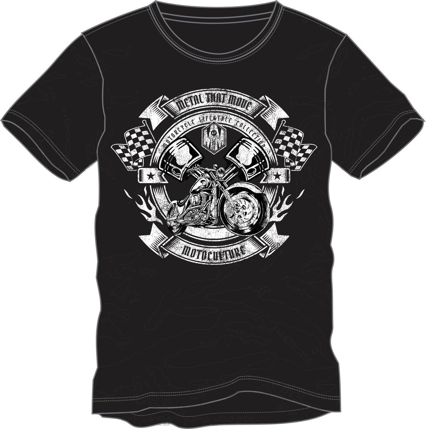 T-shirt Design by gitanapolis for MotoArt | Design #6474866