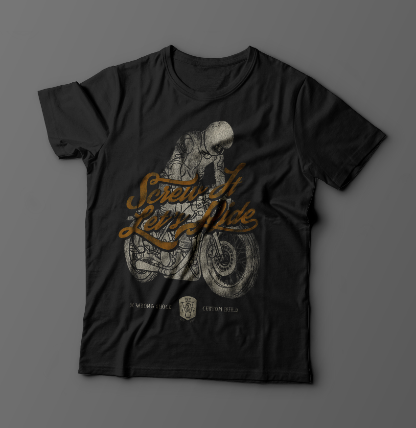 T-shirt Design by syaman for MotoArt | Design #6457275