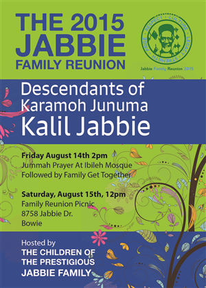 Design de Flyer par Venus L. Penaflor pour Jabbie Family | Design #6507808