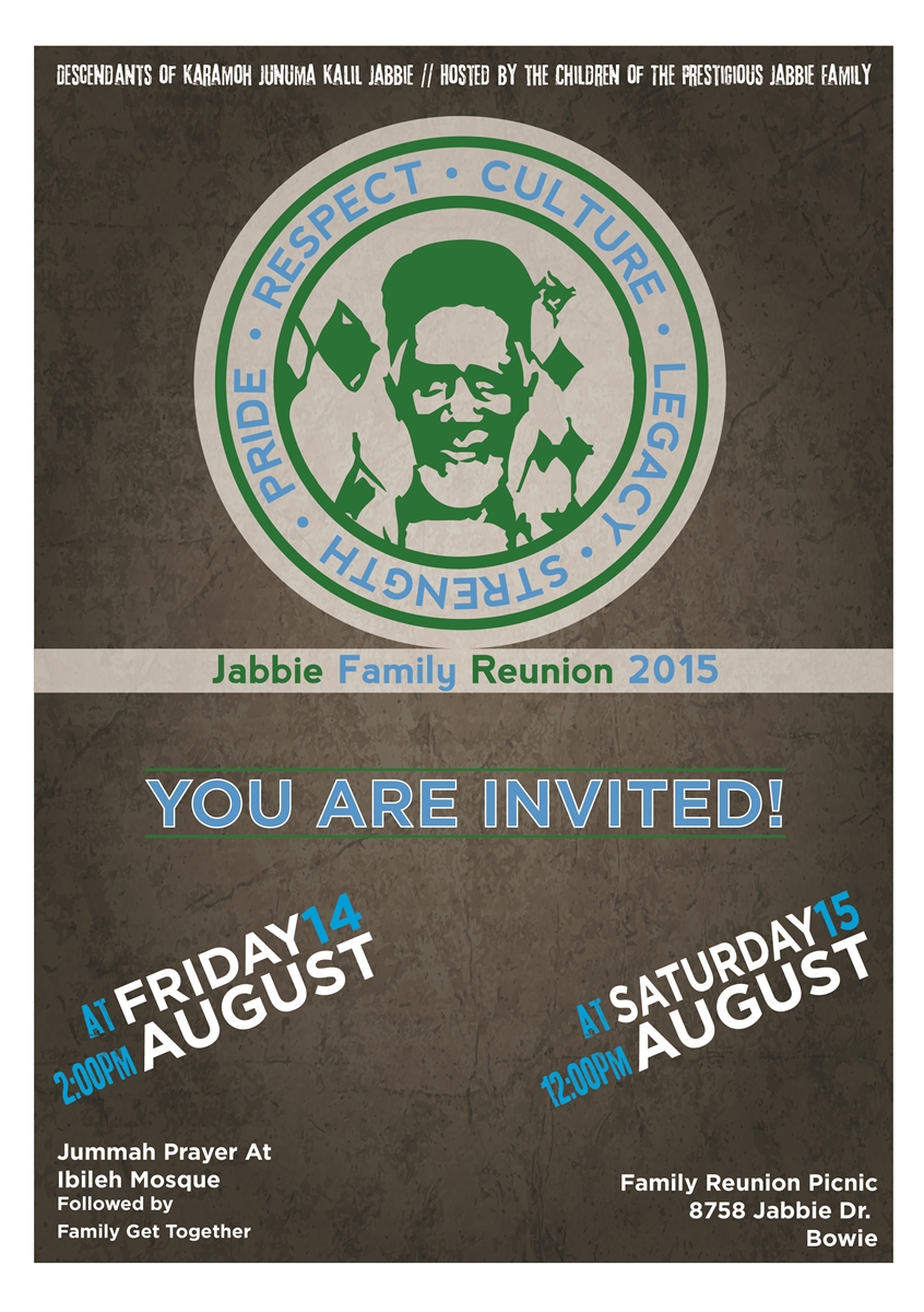 Flyer-Design von ltd_88 für Jabbie Family | Design #6508785