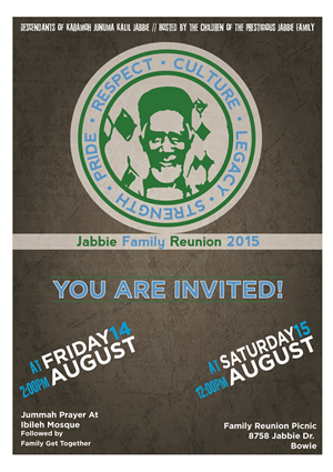 Flyer Design by ltd_88 for Jabbie Family | Design: #6508785